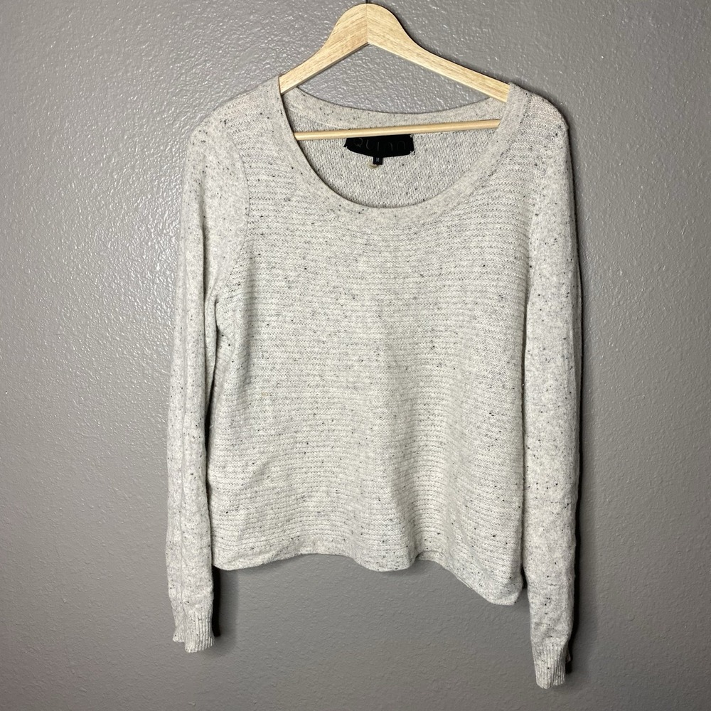 QUINN Grey‎ 100% Cashmere Sweater Women's Size Medium